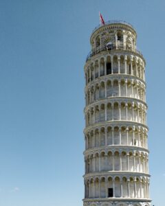 Torre Inclinada di Pisa.